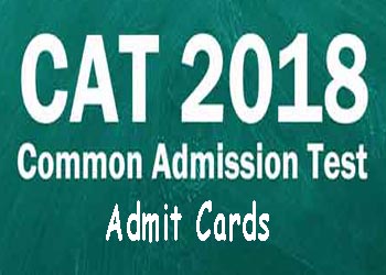CAT 2018 admit card will be released on October 24, 2018
